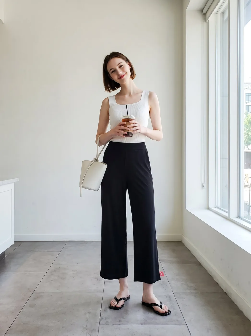 Summer Knit Set — AI Fashion Lookbook look 1