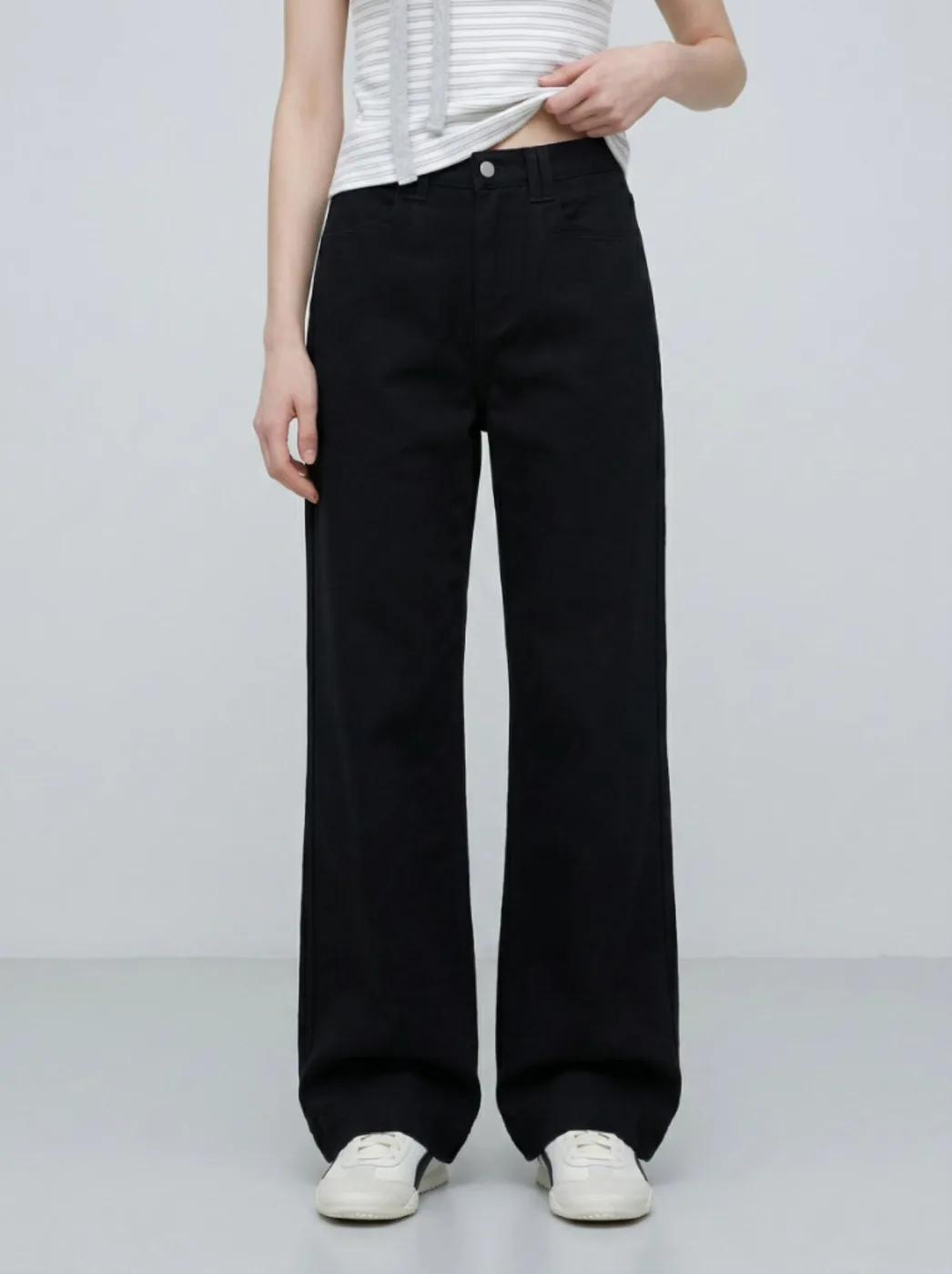 Black Cotton Pants — AI Fashion Lookbook look 5