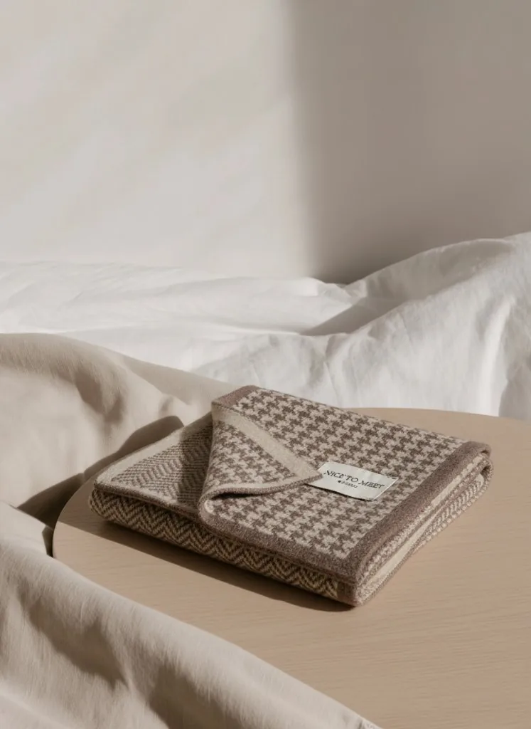 Houndstooth Scarf — Product Ad look 5