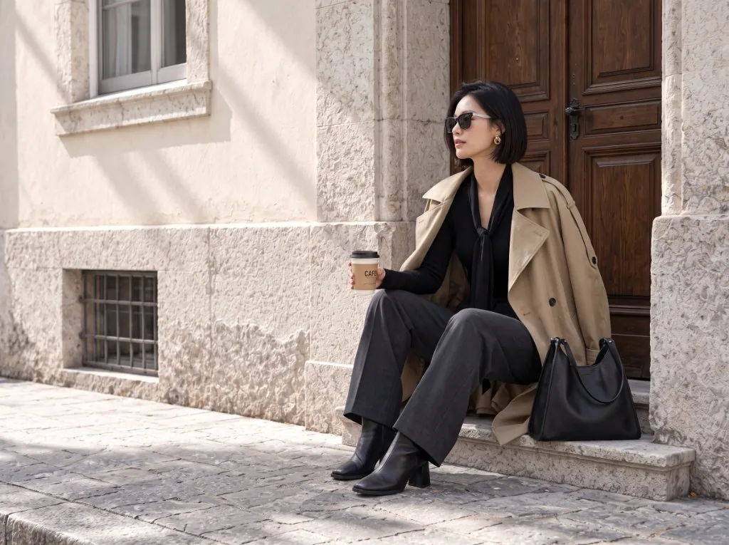 Trench Coat — AI Fashion Lookbook look 2