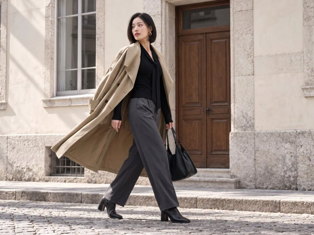 Trench Coat — AI Fashion Lookbook look 1